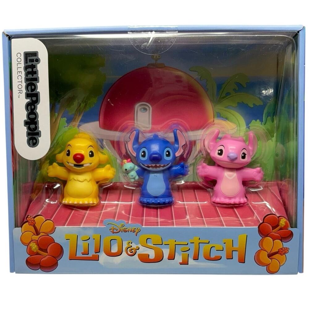 Little People Disney Stitch & Cousins Collector Set - NEW